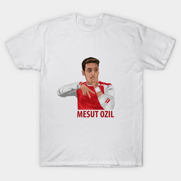 Mesut Ozil T-Shirt by siddick49